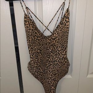 cheetah print bodysuit